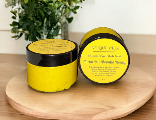 Turmeric and Manuka Honey Scrub