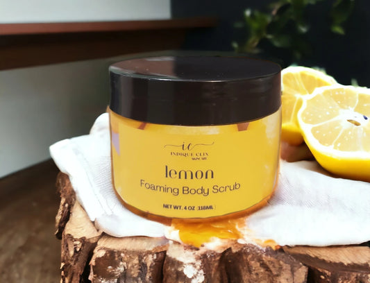 Lemon Foaming Body Scrub